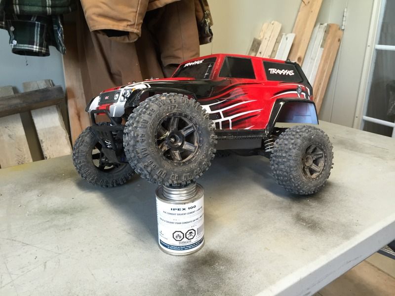 traxxas slash 4x4 rock crawler conversion